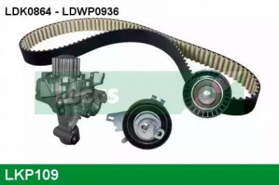 LUCAS ENGINE DRIVE lkp109 -  Водяной насос + комплект зубчатого ремня